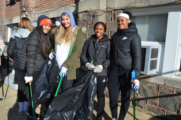 Volunteers Hit the Streets for for MLK Community Cleanup